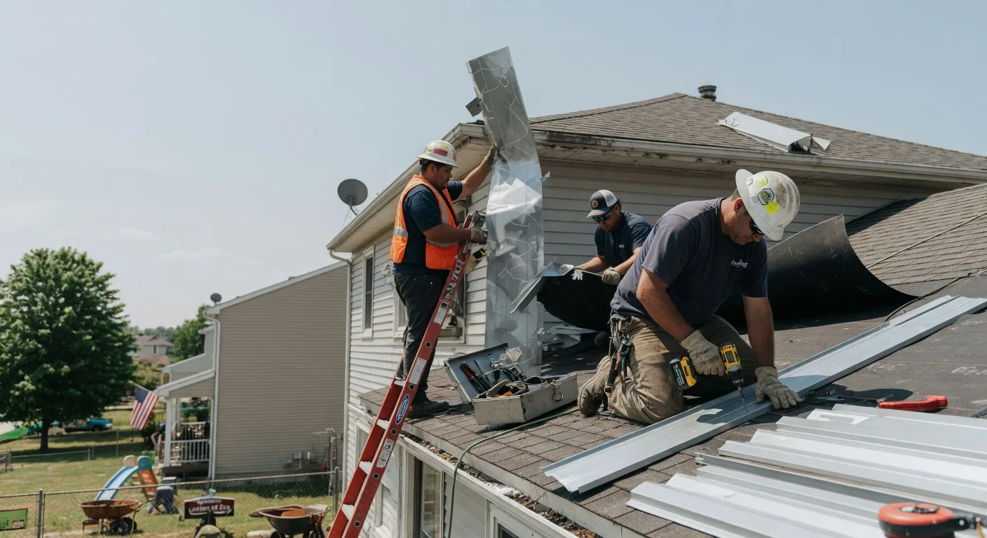 Storm Damage Metal Roof Repair in Black Creek, NC